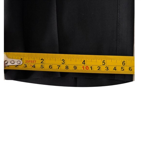 Vince Dress Pant Wm Sz 8 Lightweight Dark Navy Blue Flat Front Straight Leg Chi… - Picture 10 of 11